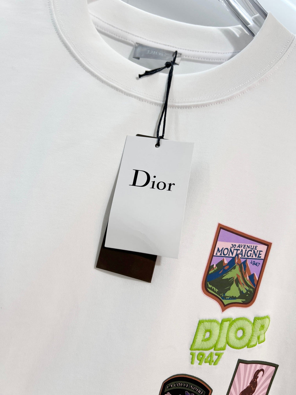 Digital badge letter t-shirt