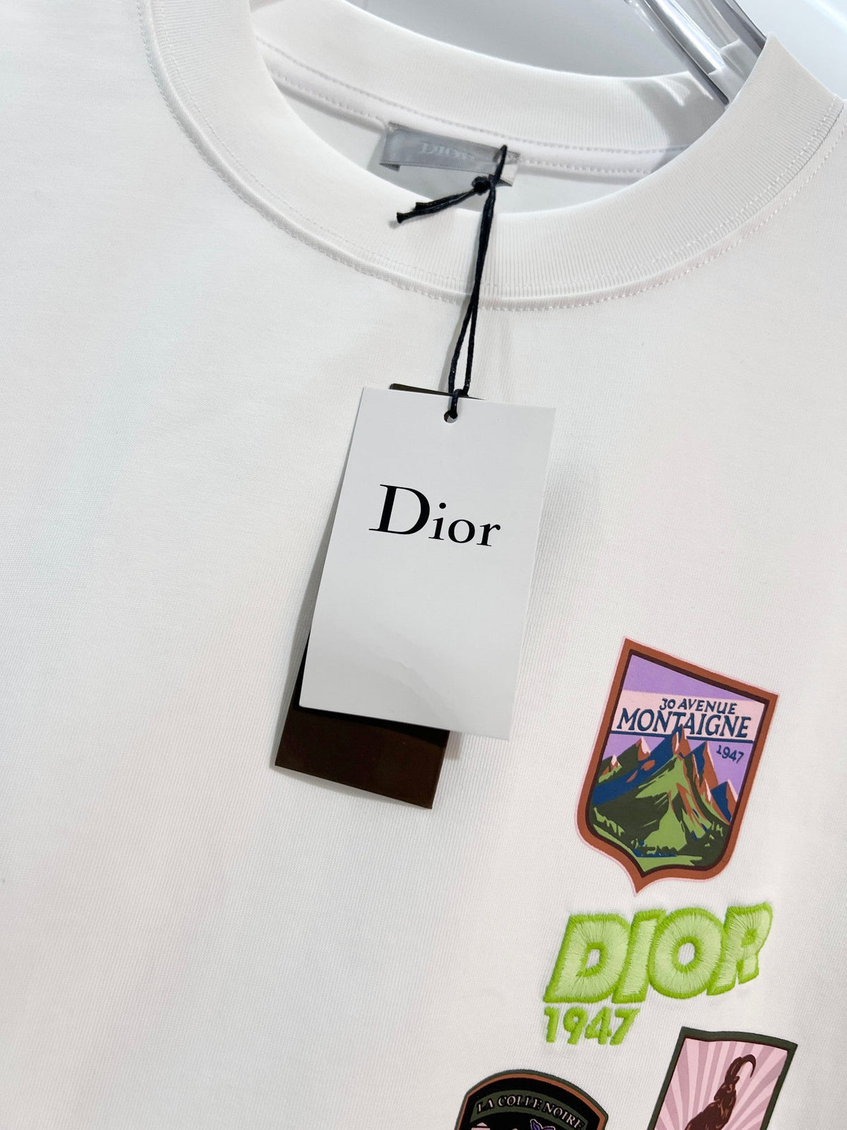 Digital badge letter t-shirt