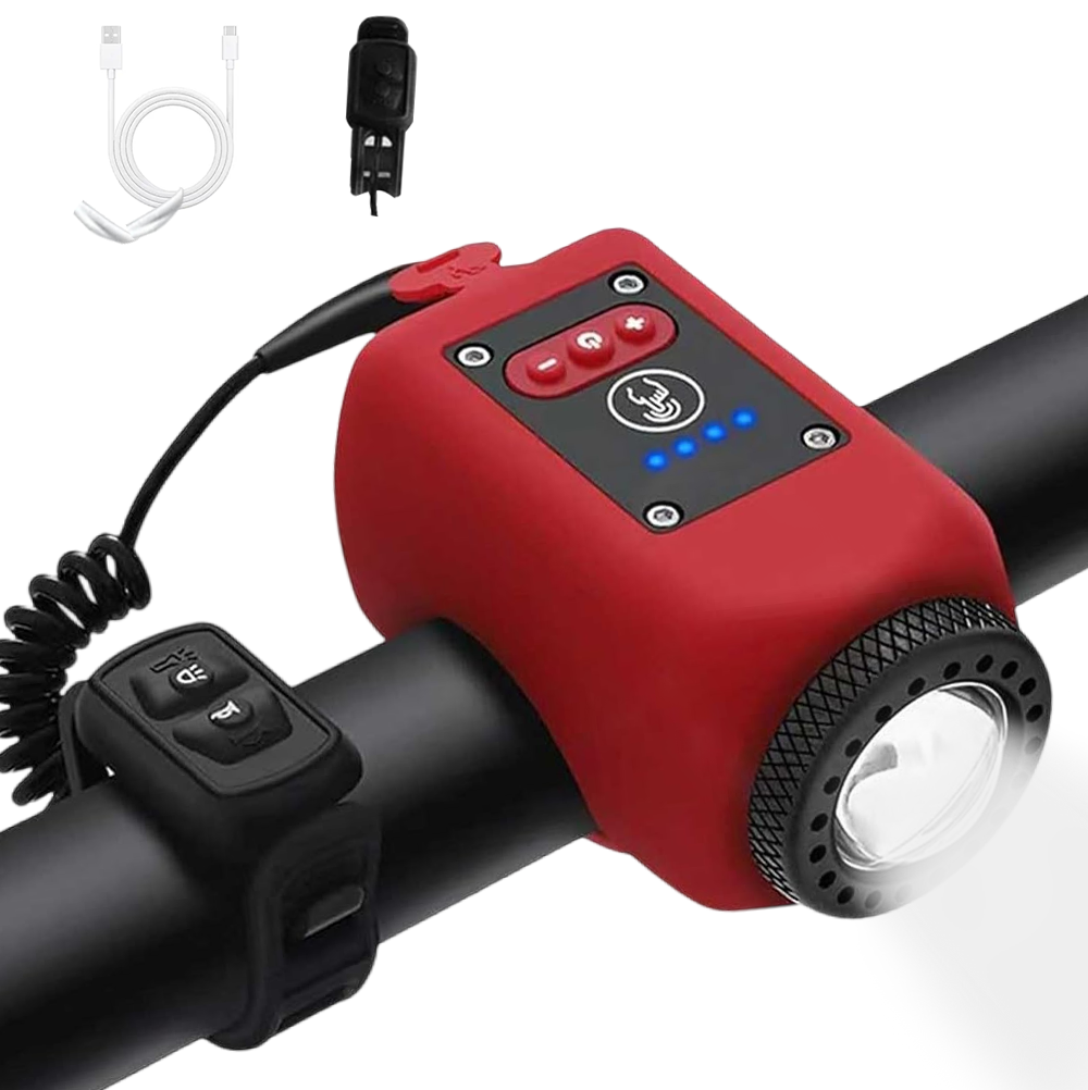 Ostavia™ Bike Electronic Horn with Large Range Floodlight