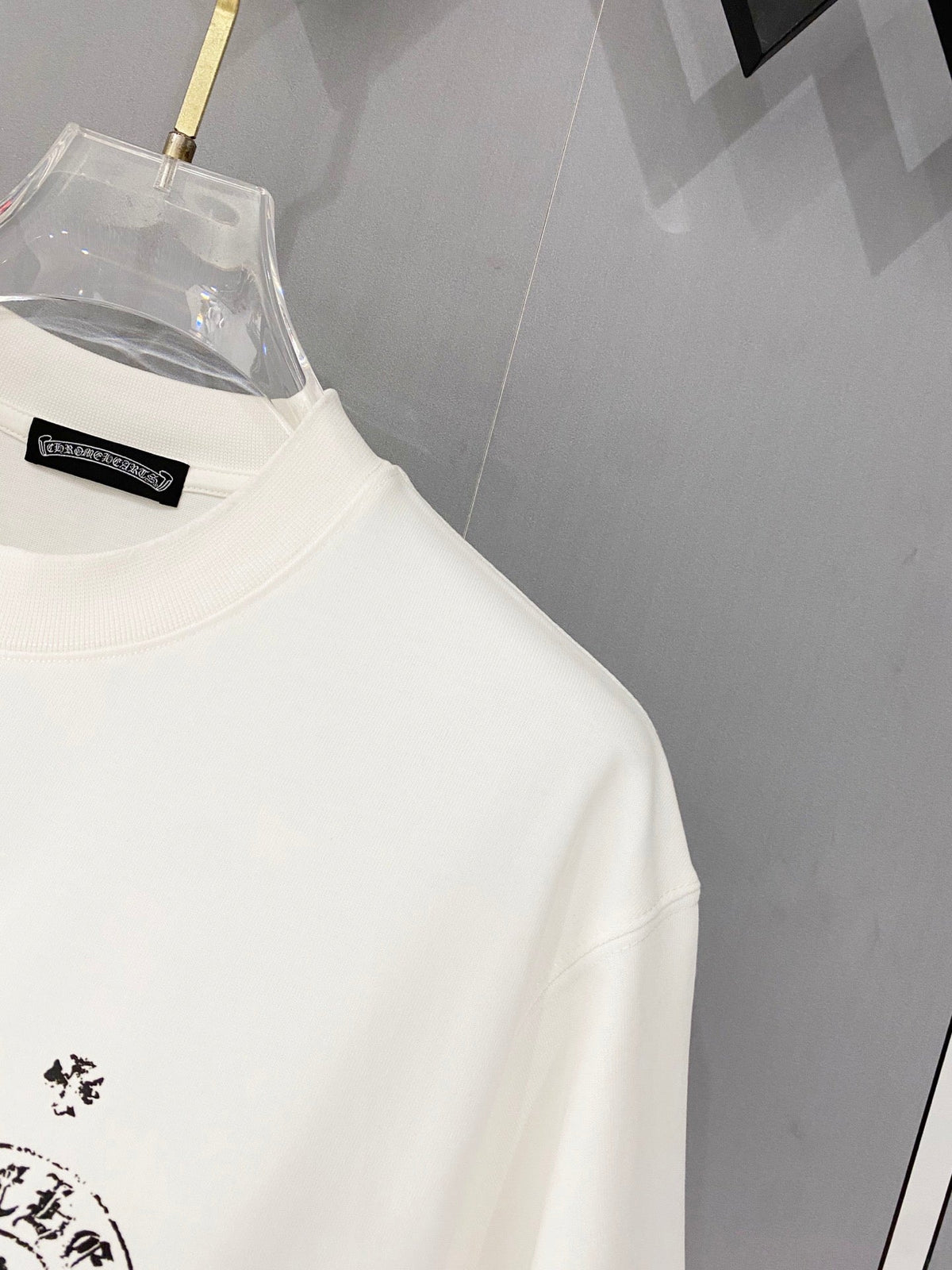 New Spring Short Sleeve Round Neck T-Shirt-4
