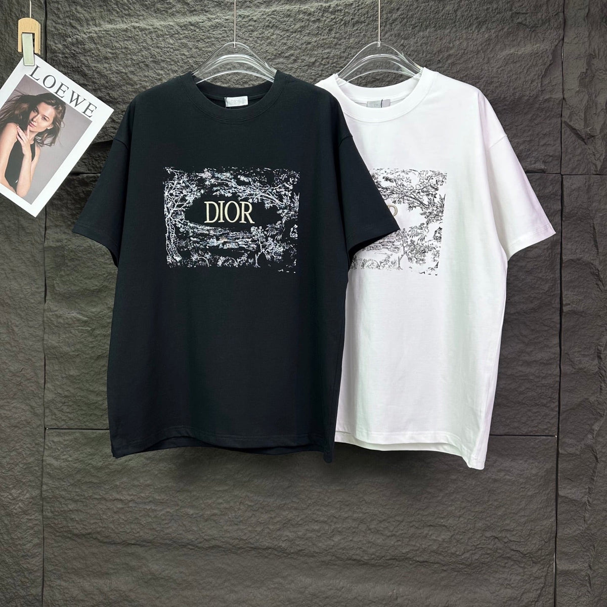 New Embroidery 🪡 Letter logo couple's short sleeved T-shirt