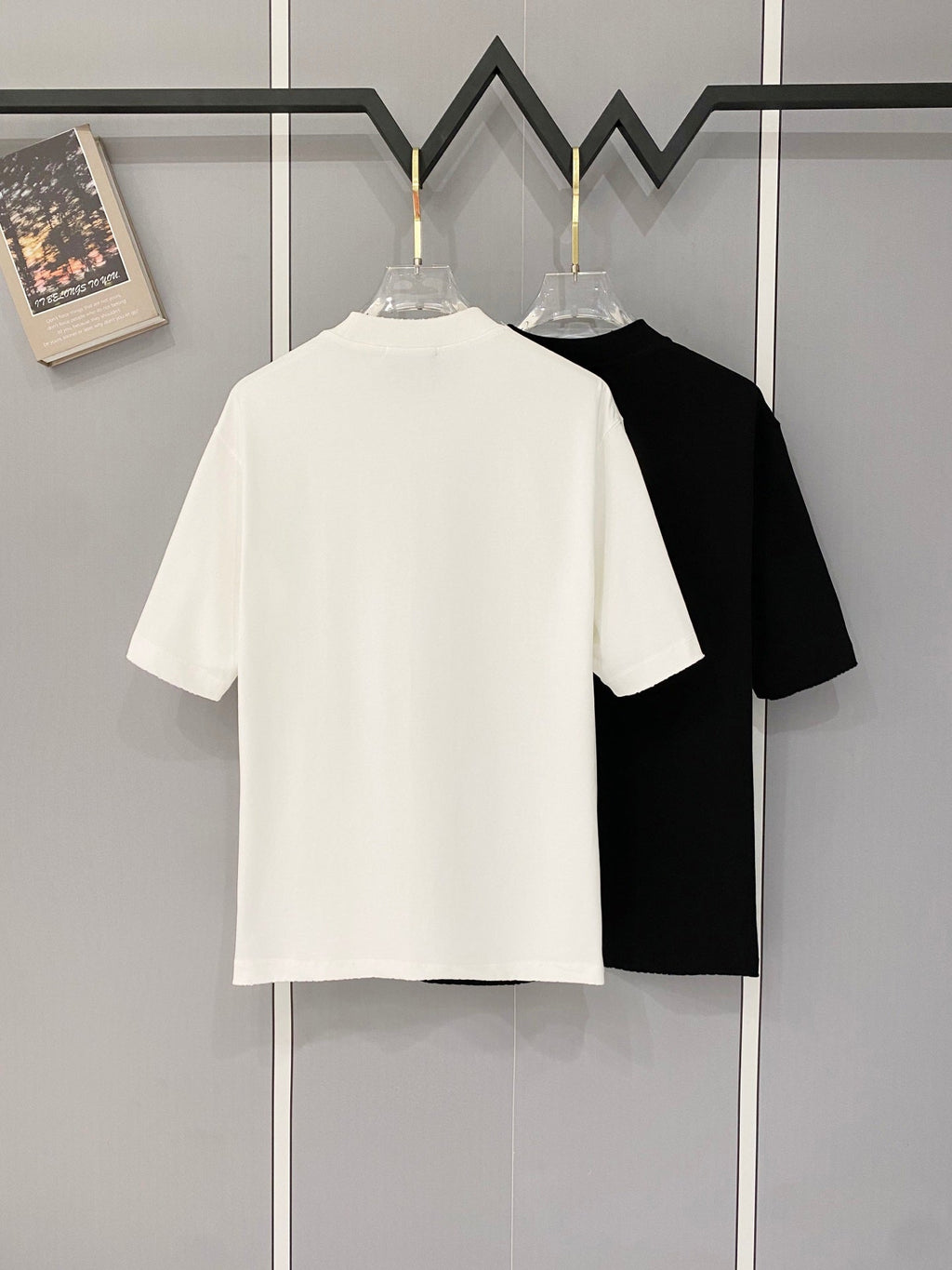Classic letter printed pure cotton T-shirt -9