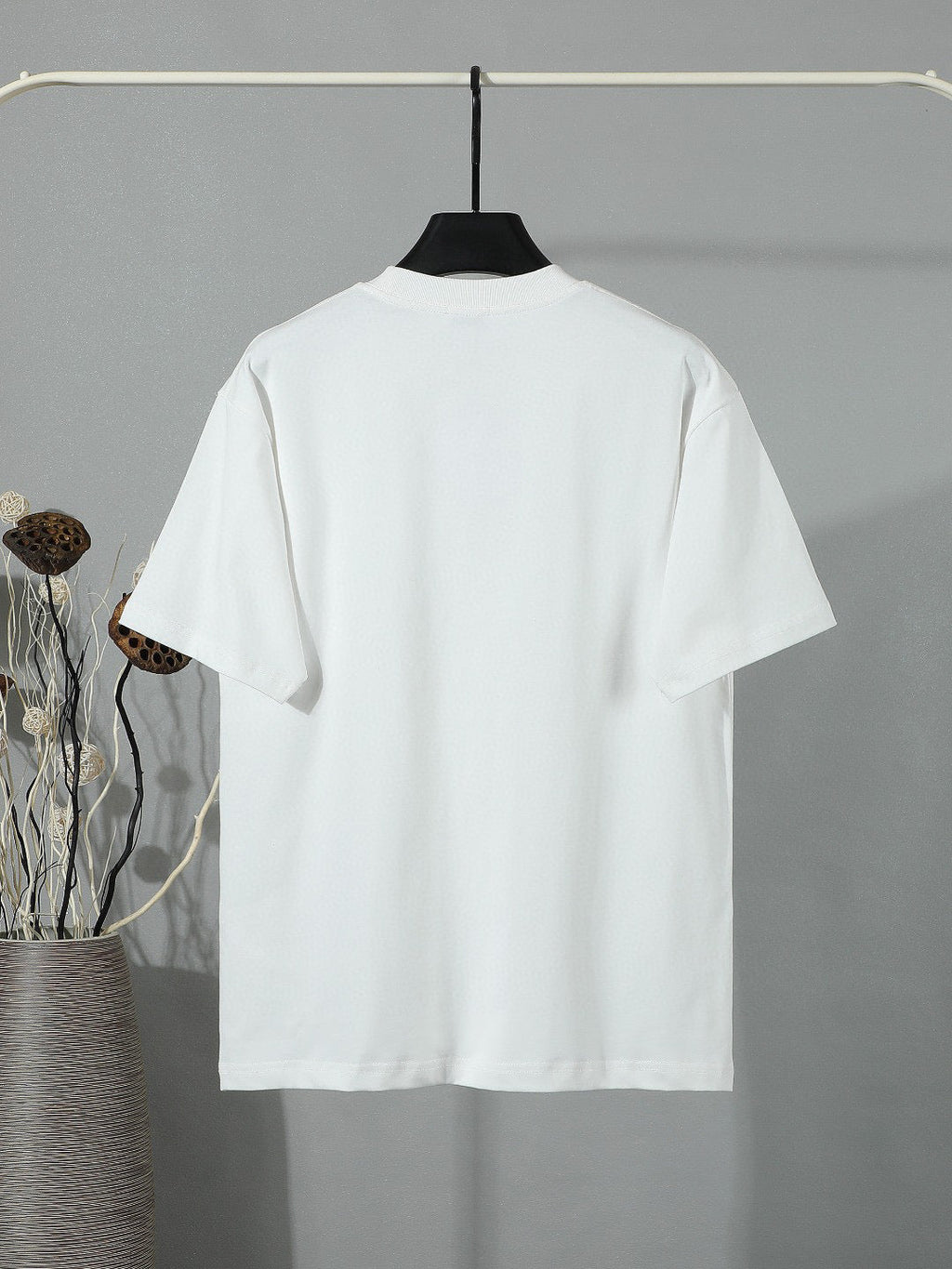 Trendy embroidered short sleeved shirt