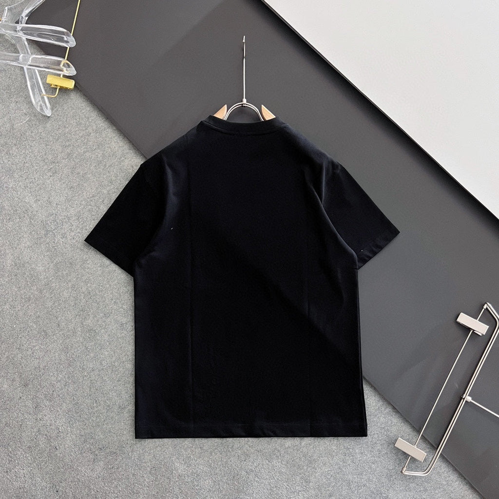 Summer new round neck fashionable short sleeved T-shirt
