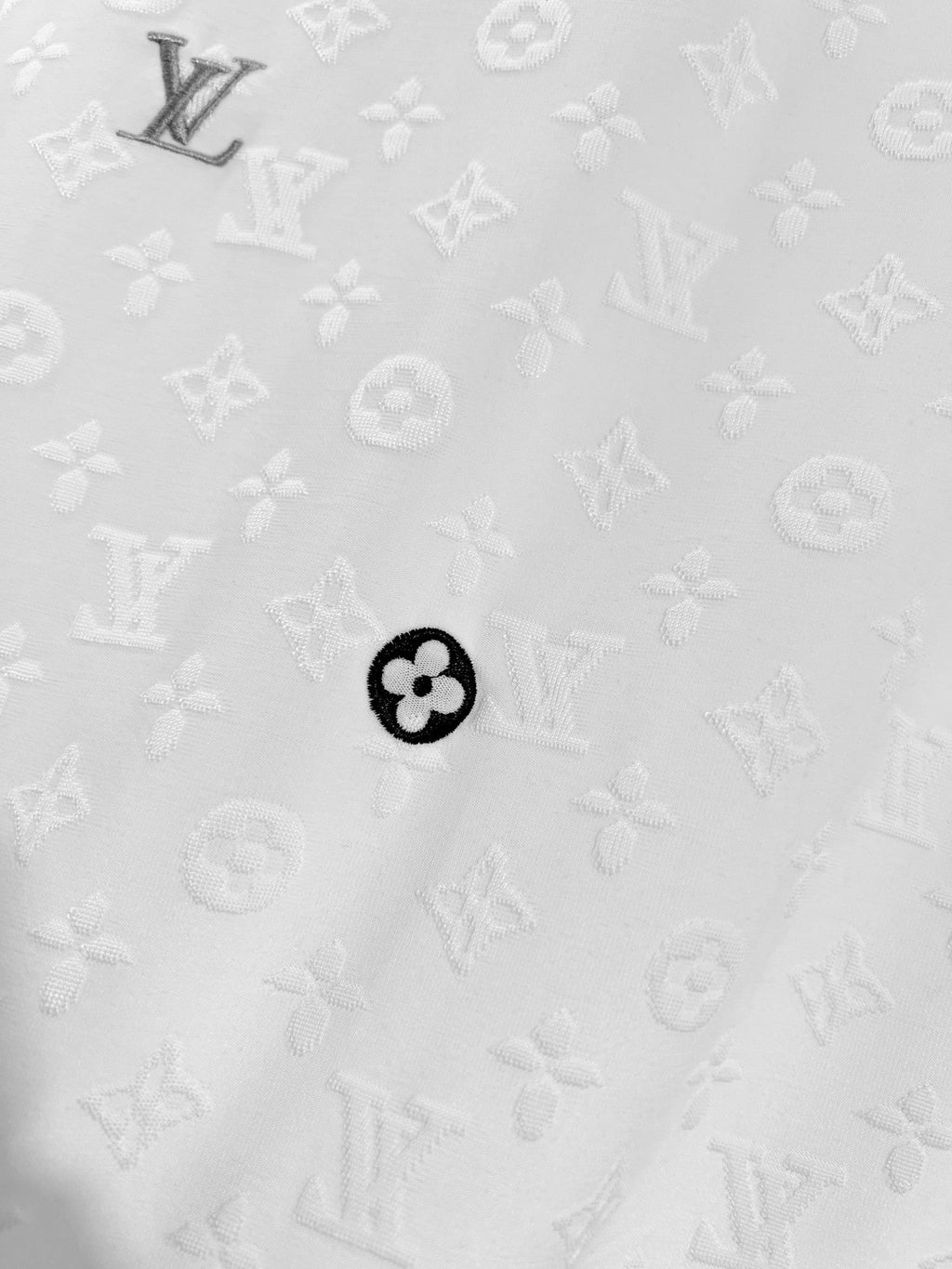 New full body floral letter T-shirt