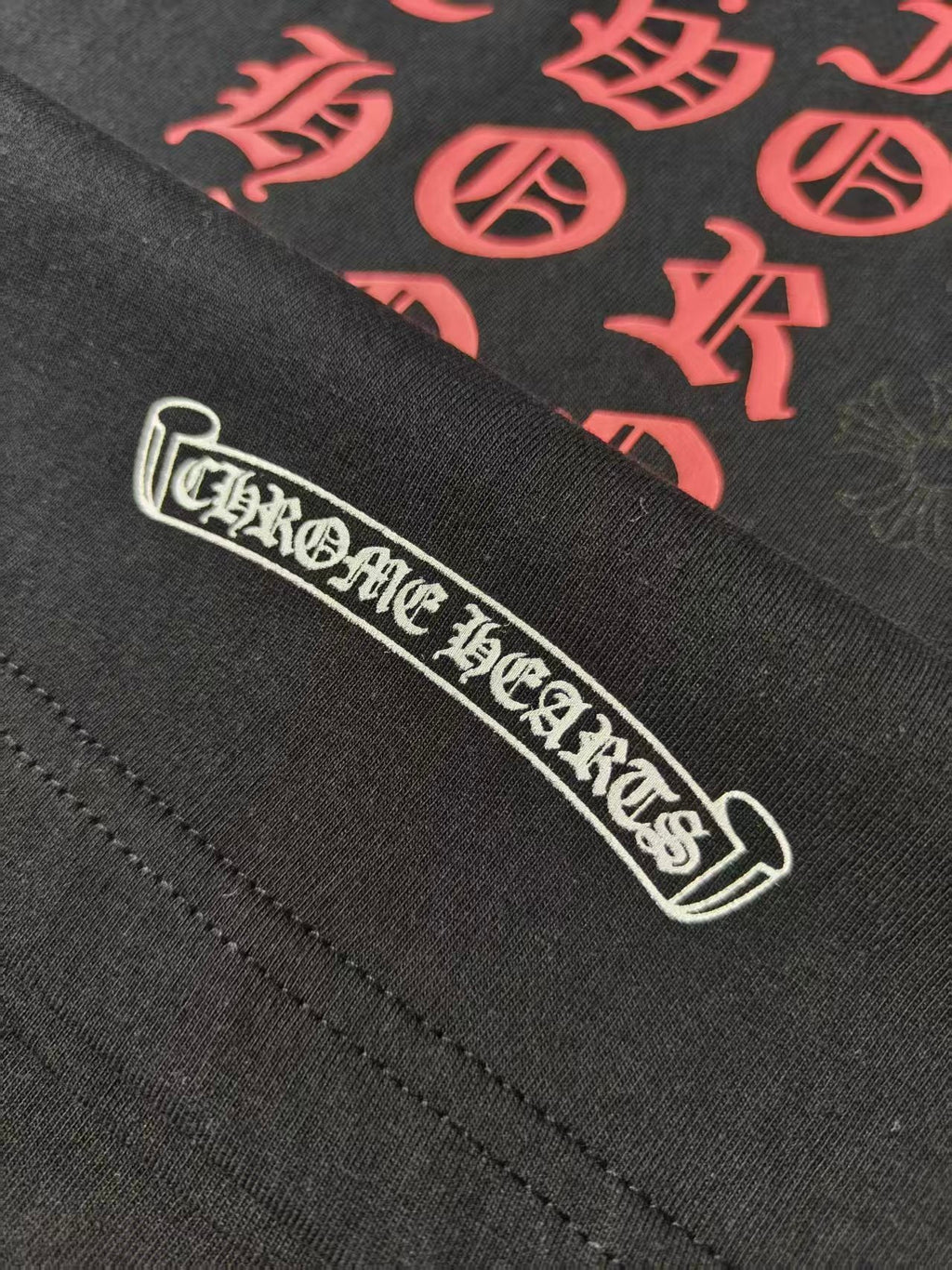 Ink hand printed T-shirt