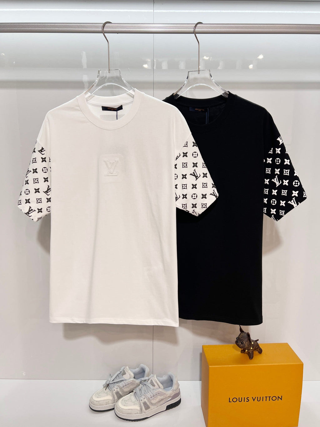 New sleeve plush foam presbyopia short sleeved shirt