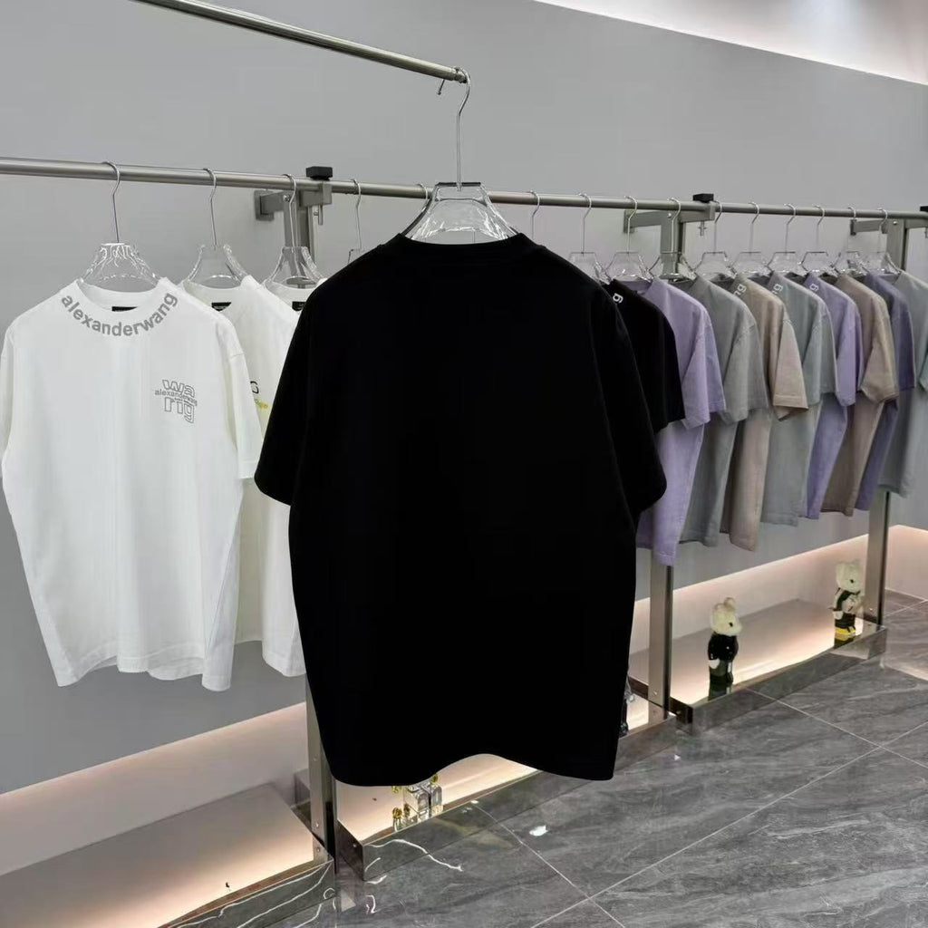 Spring and summer new personalized round neck T-shirt