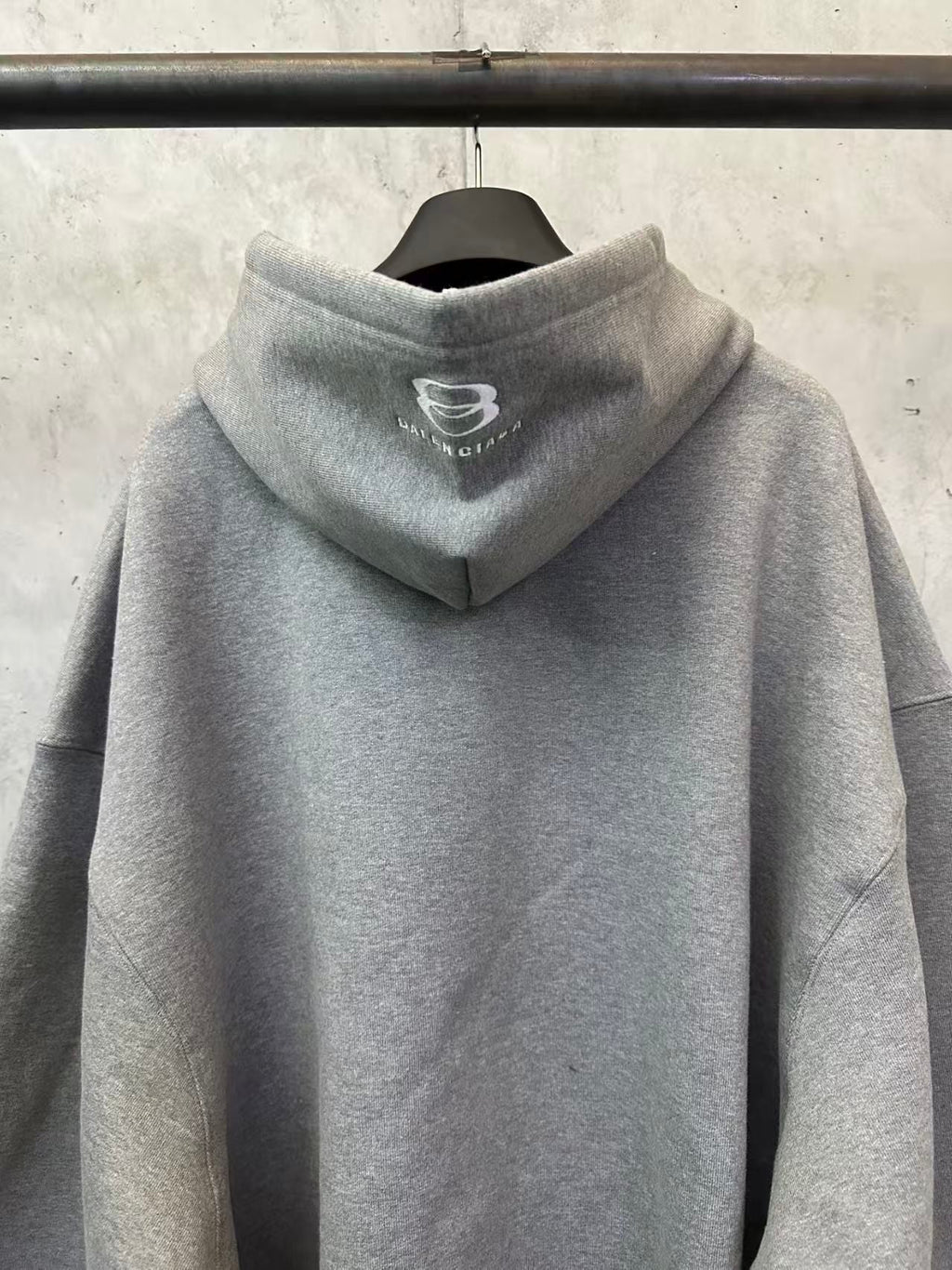New double ring embroidered hooded jacket