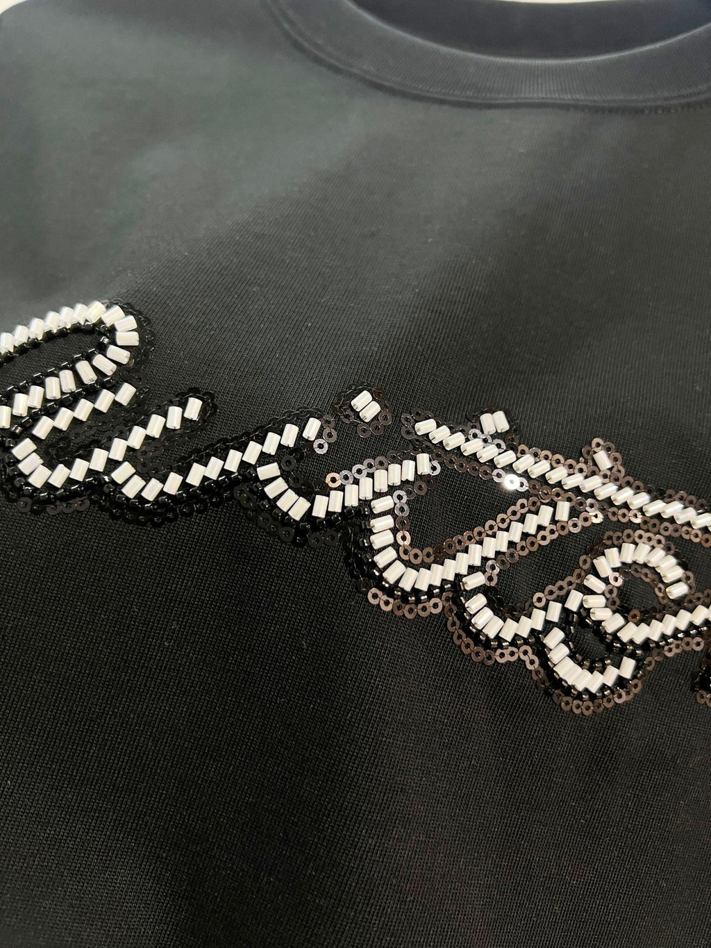 Heavy Industry Bead Letter T-shirt