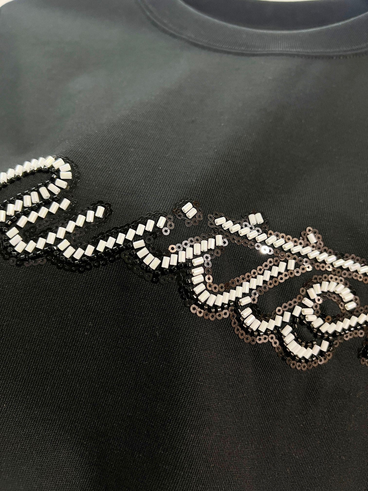 Heavy Industry Bead Letter T-shirt