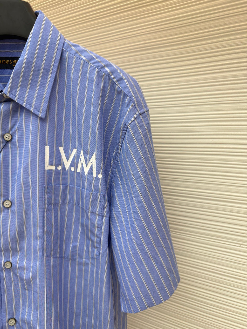 Striped jacquard printed short sleeved T-shirt