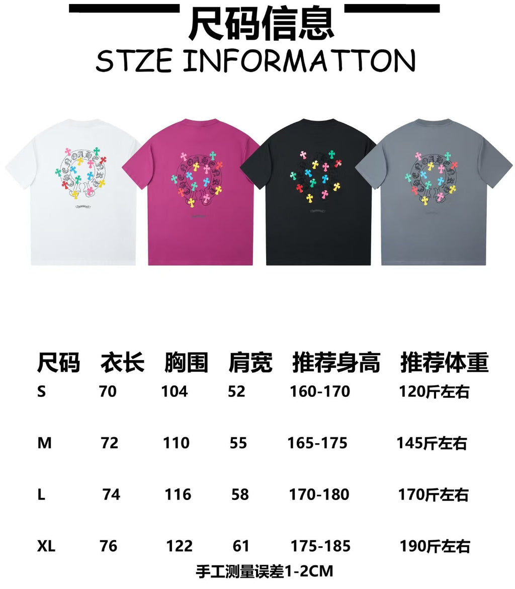 New hot stamping T-shirt