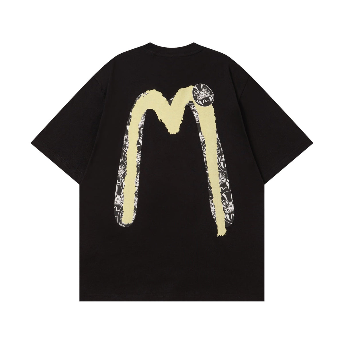 New letter printed casual loose round neck short sleeved T-shirt