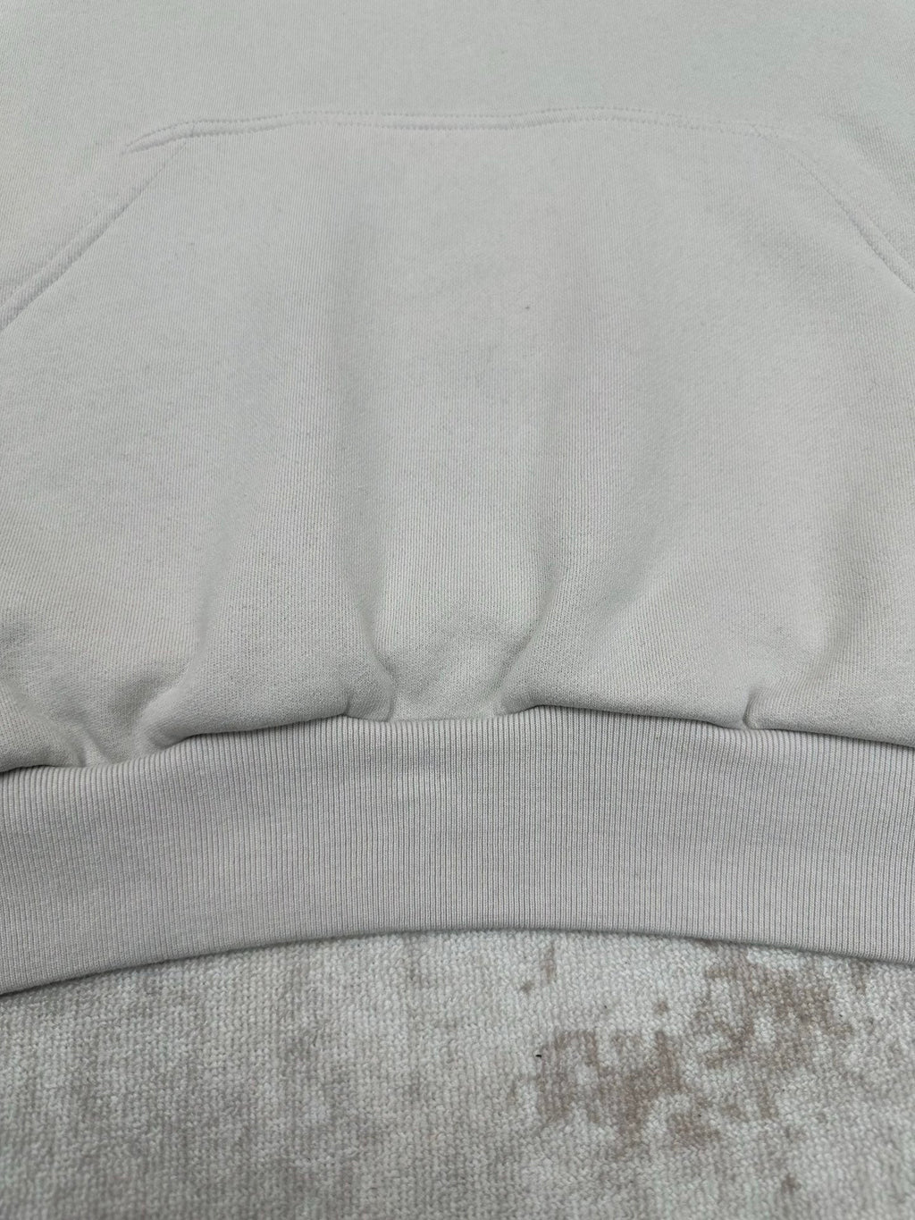 Embroidered Hoodie with Falling Shoulders