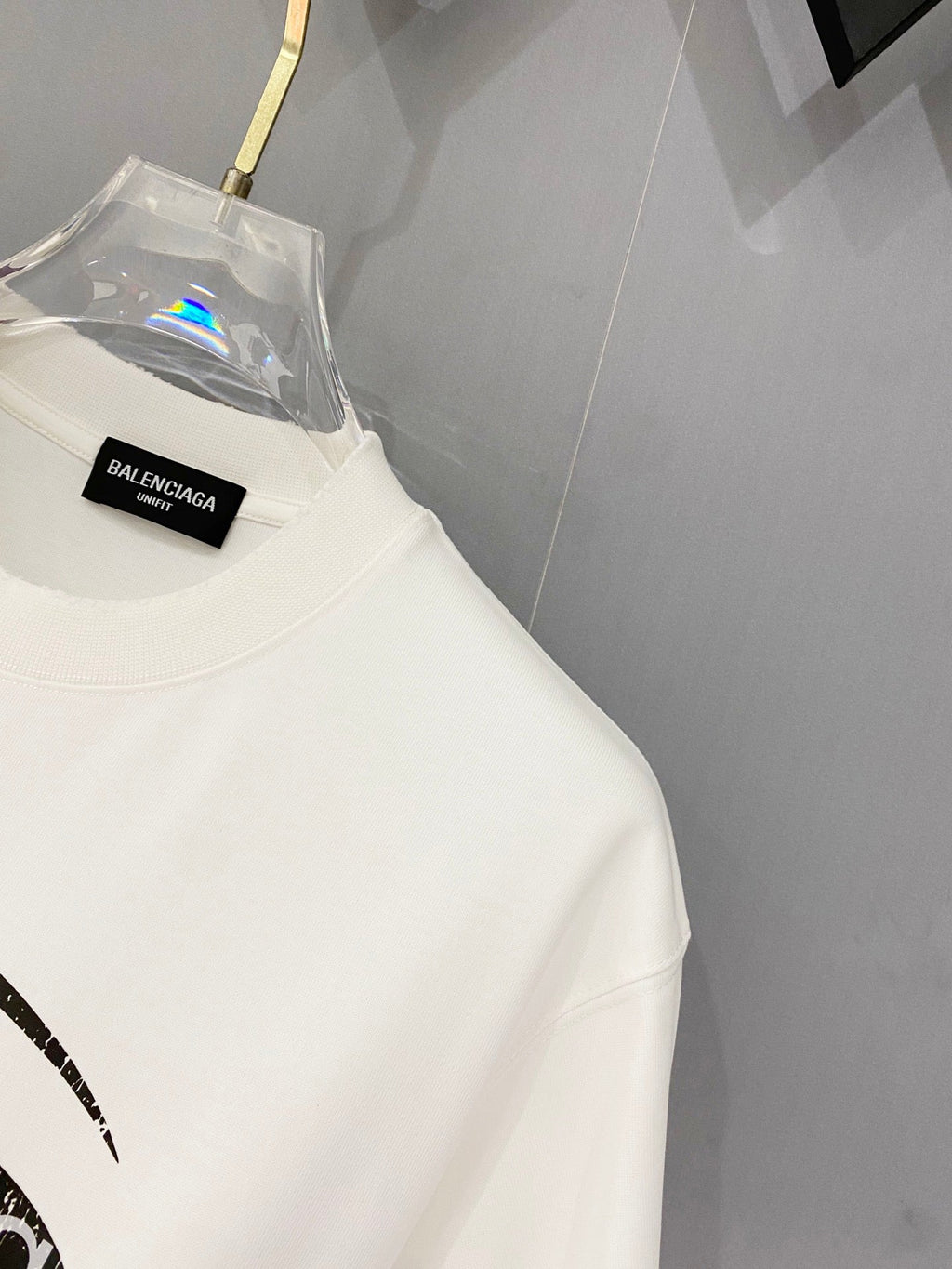 Classic letter printed pure cotton T-shirt