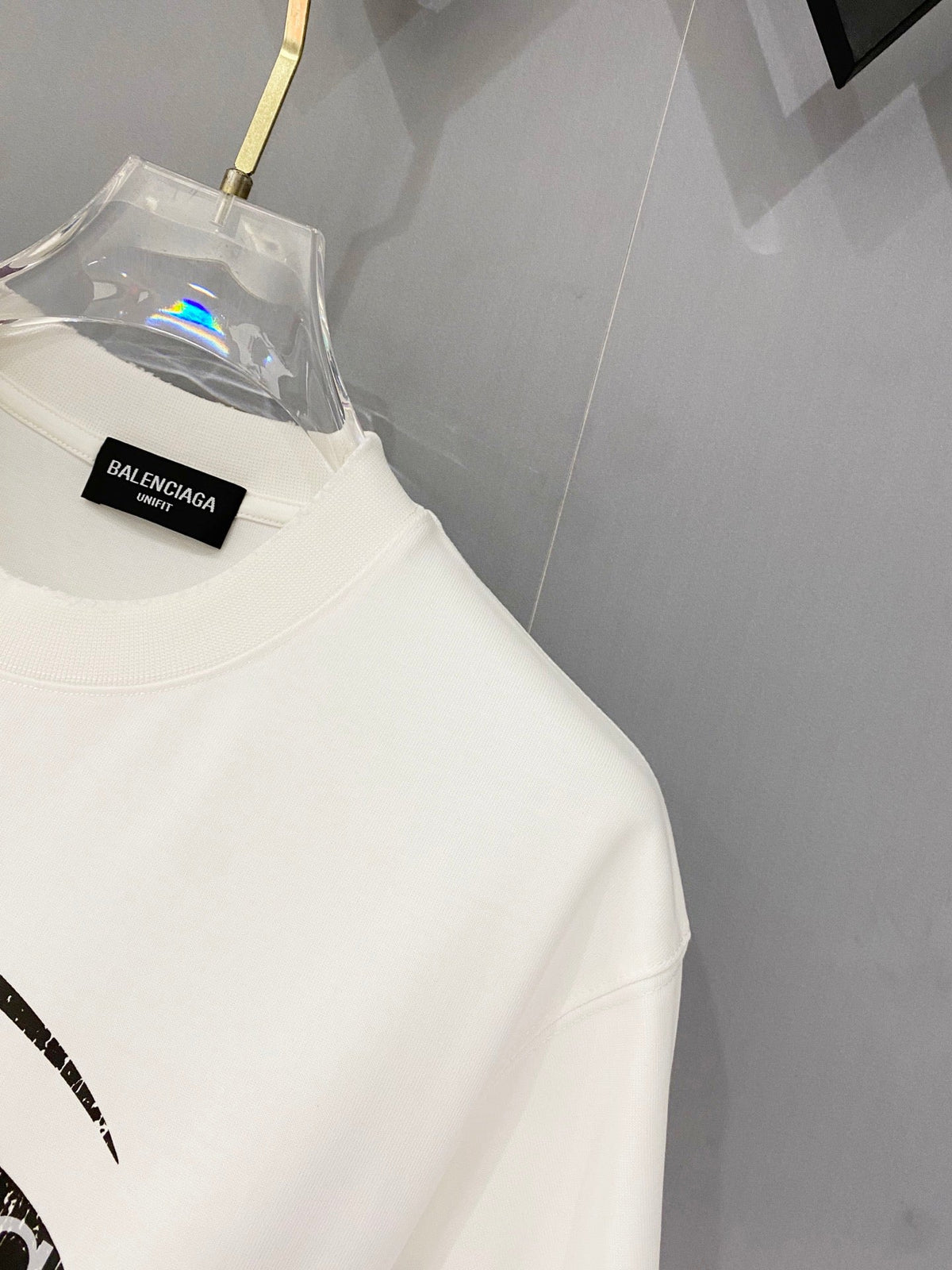 Classic letter printed pure cotton T-shirt