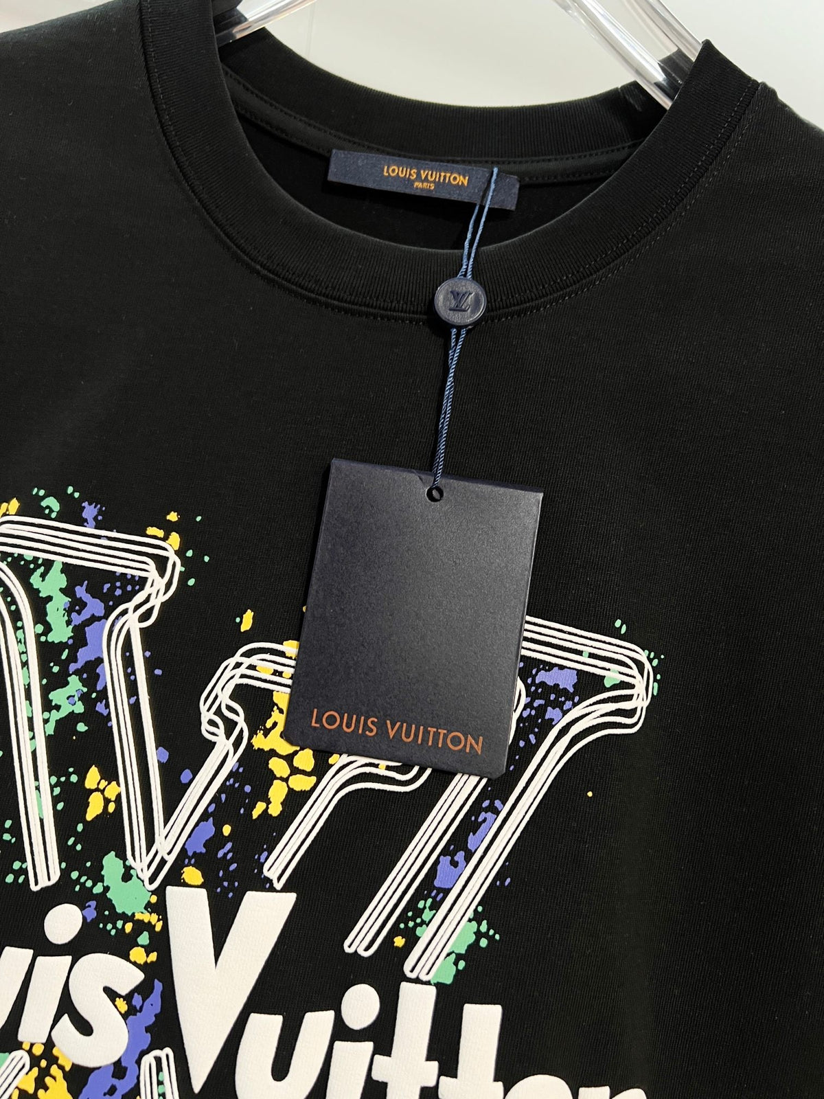 New painted letter short sleeved shirt