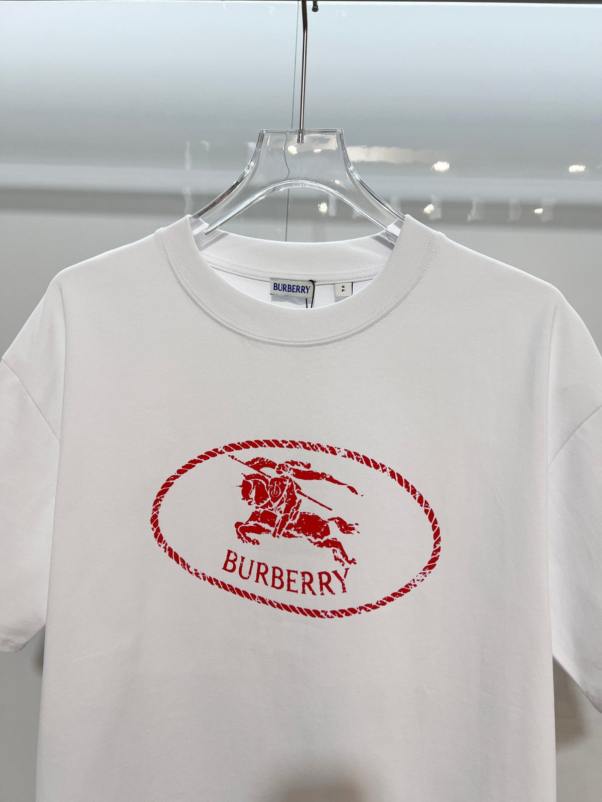 New digital printed red T-shirt