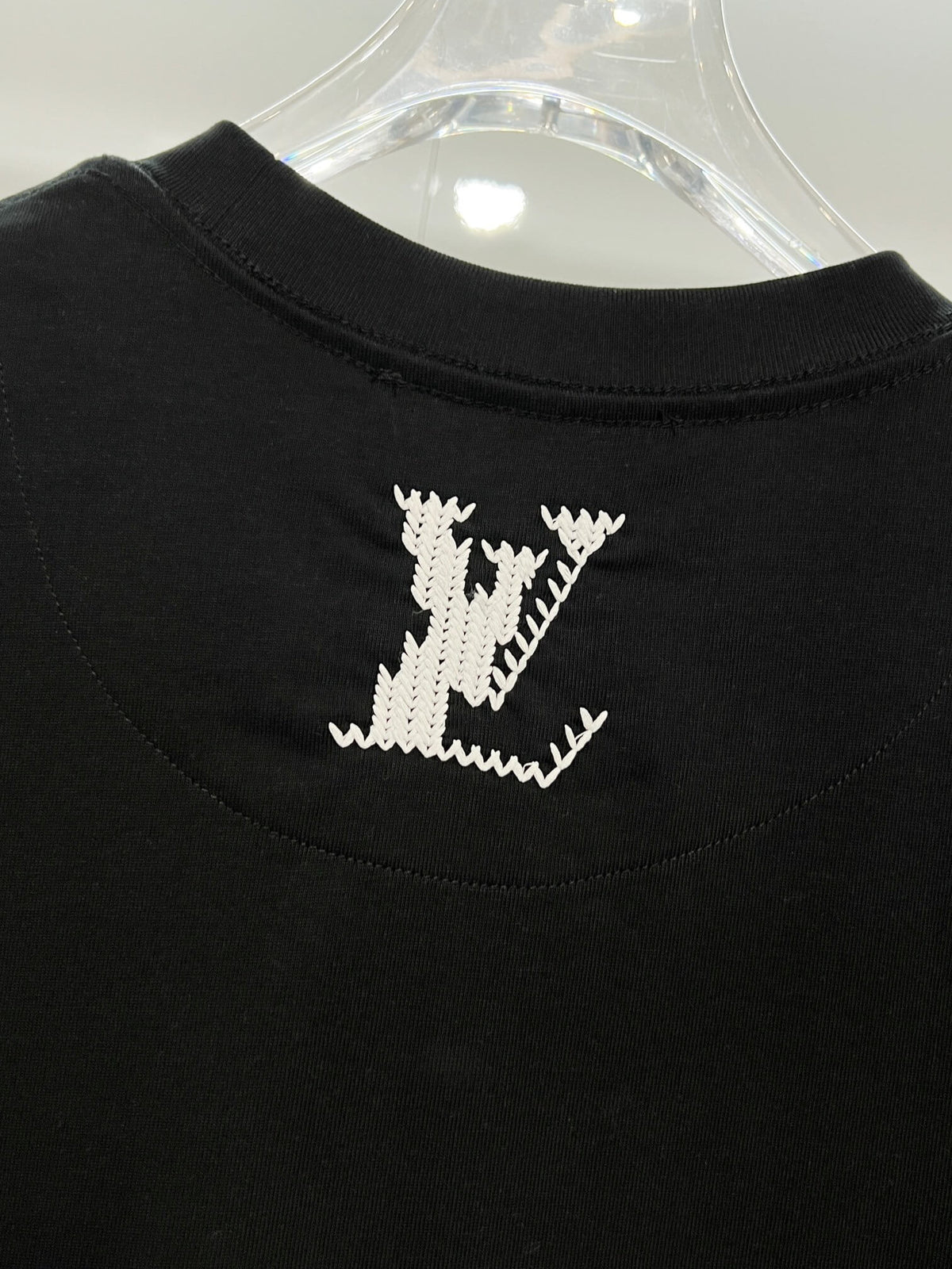 Heavy Embroidery Chest T-Shirt