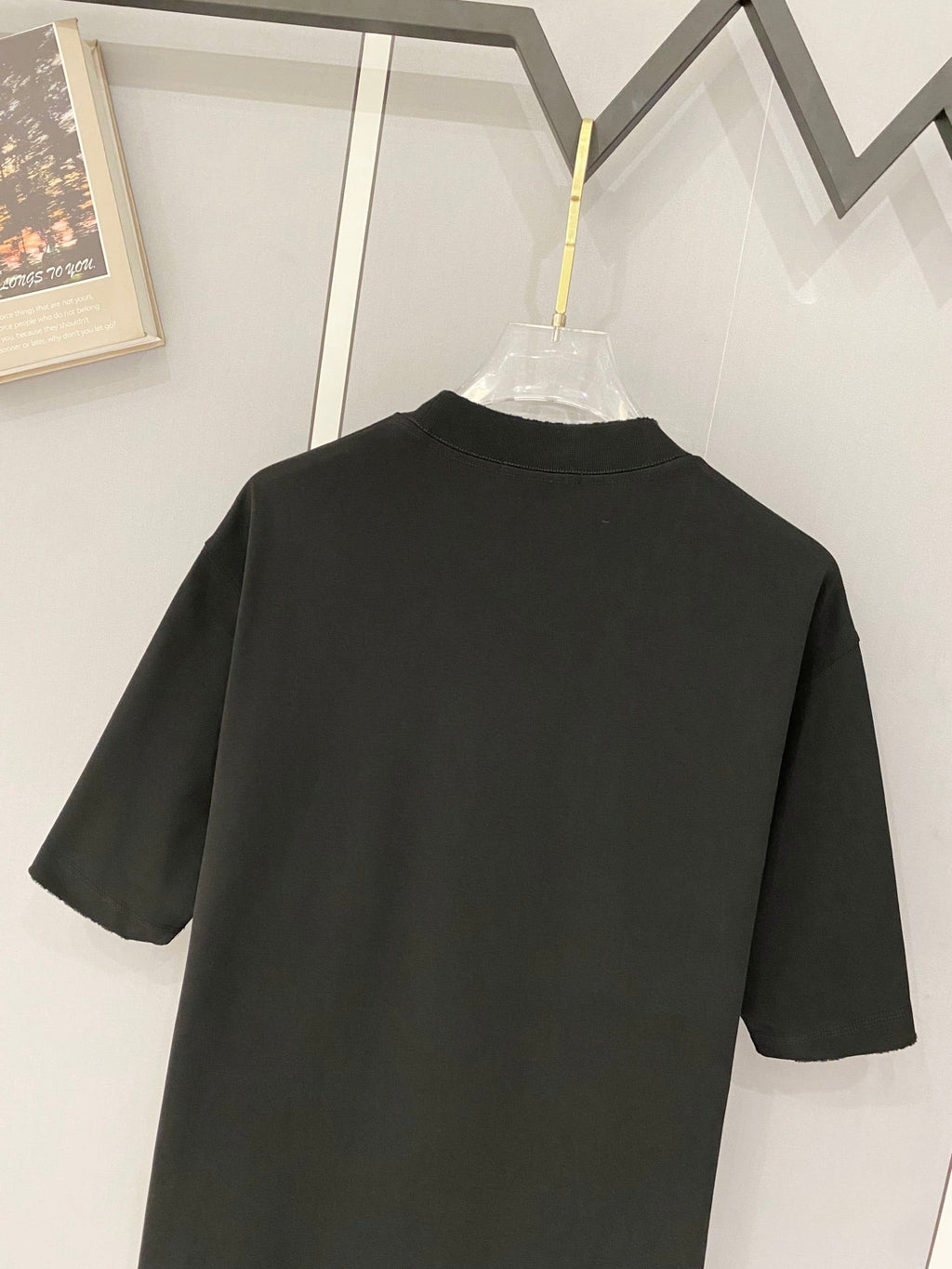Classic letter printed pure cotton T-shirt