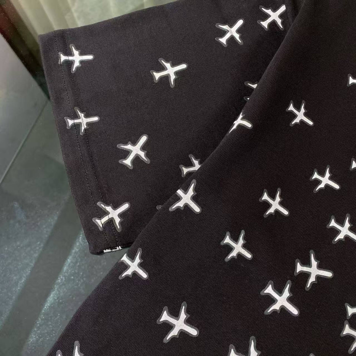 Airplane Print T-Shirt