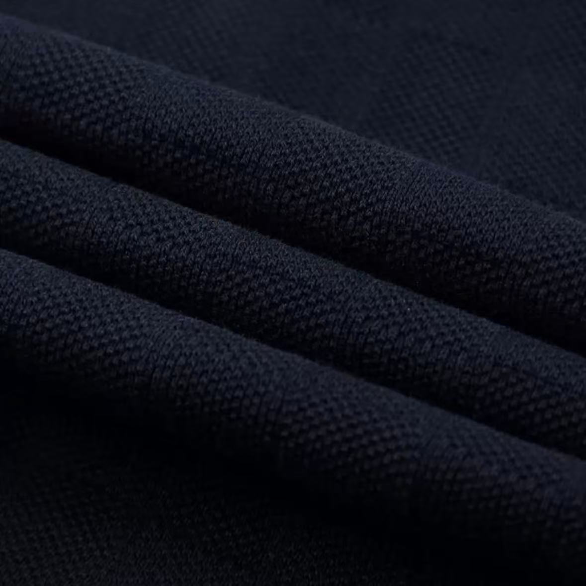 Embroidered Pocket Grid Pattern T-Shirt