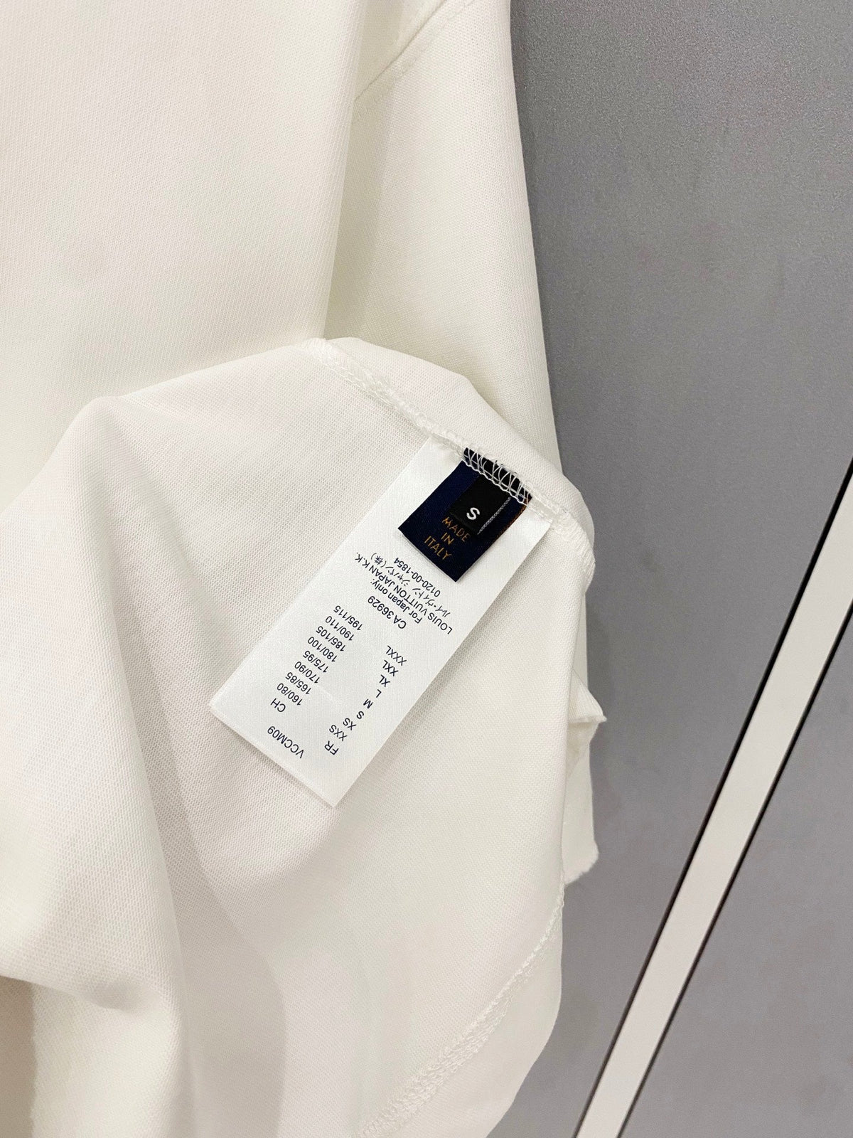 Classic letter printed pure cotton T-shirt -011