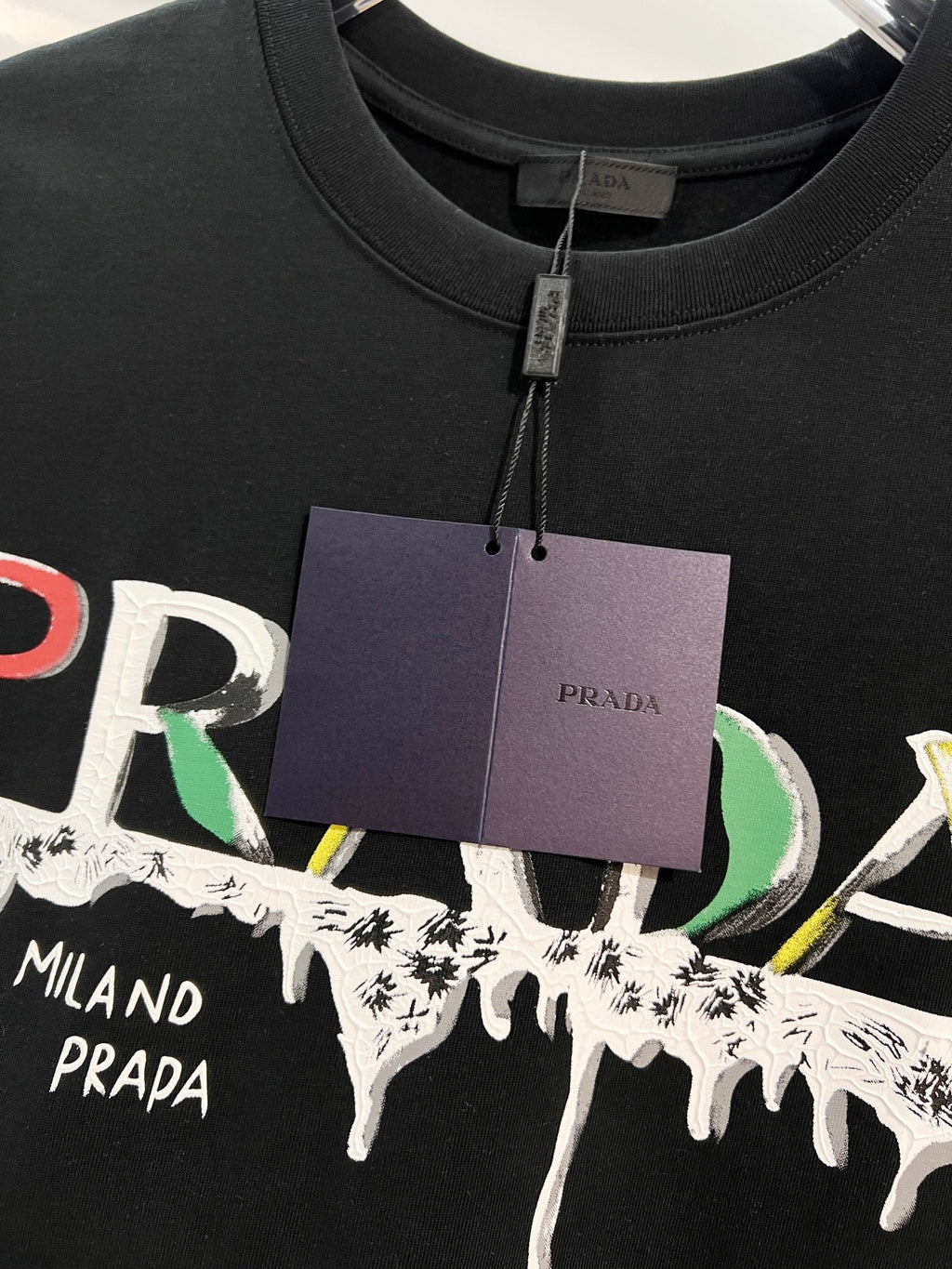 New painted graffiti letter short shirt
