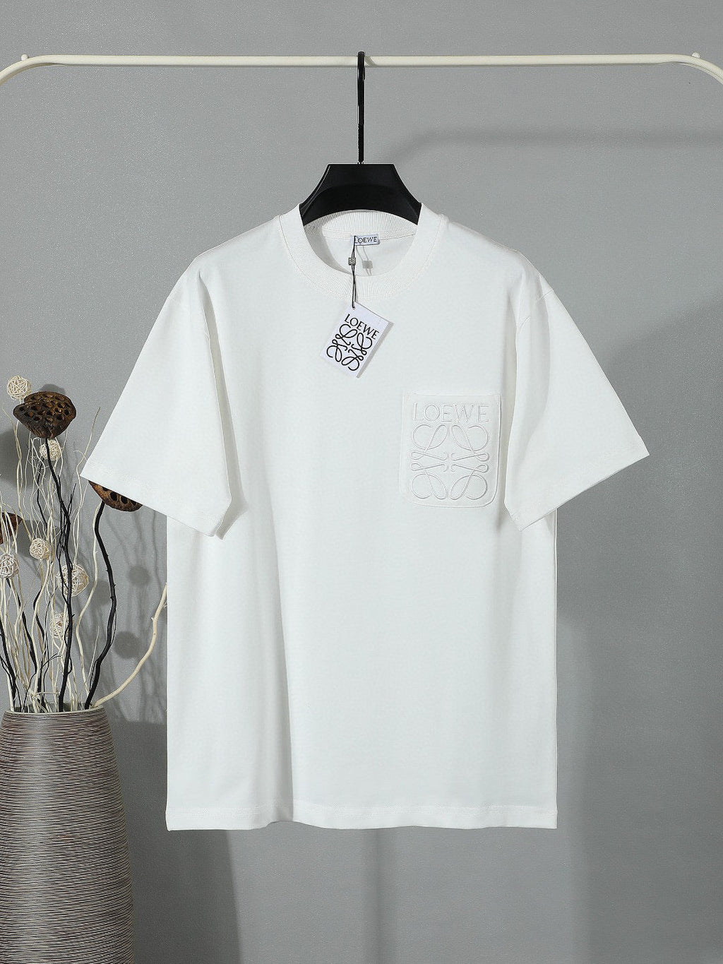 Pocket Embroidered Logo Short Sleeve