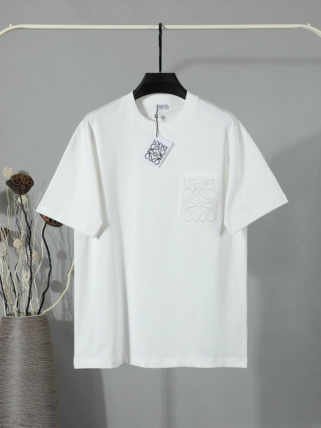 Pocket Embroidered Logo Short Sleeve