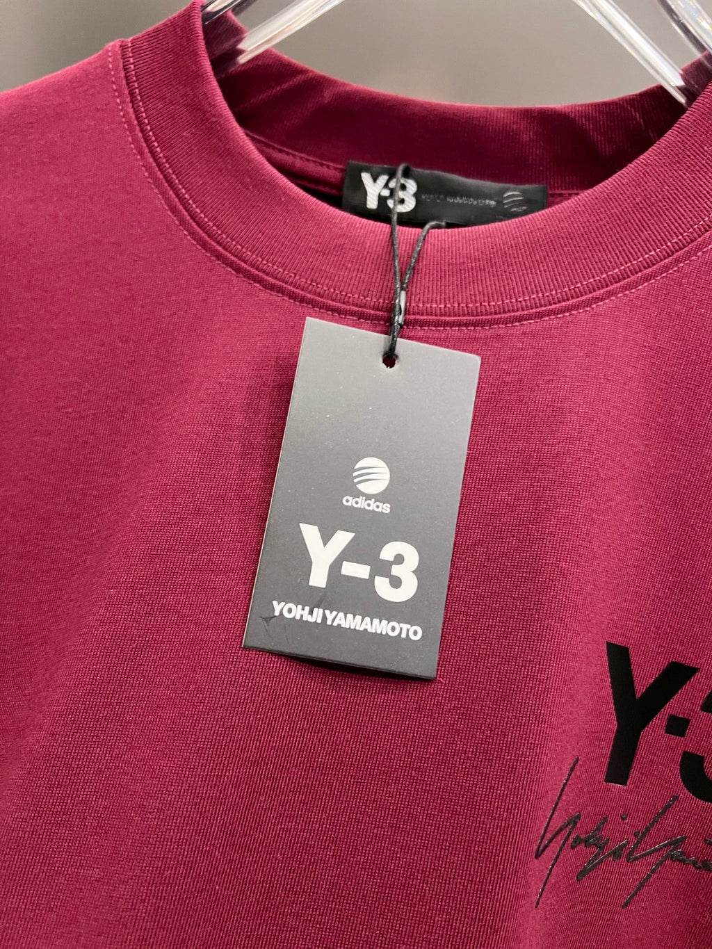 Signature letter 3D craft short sleeved T-shirt
