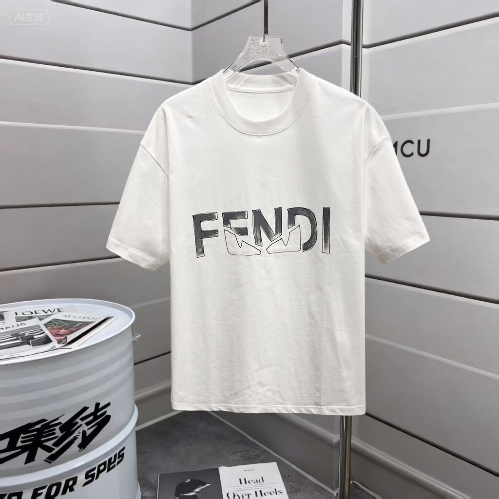Loose hand drawn T-shirt -2