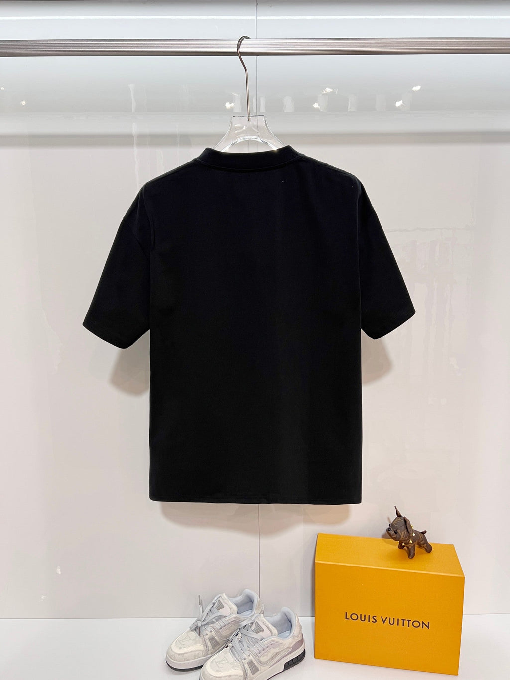 New Embroidered Rose Letter Short Sleeve