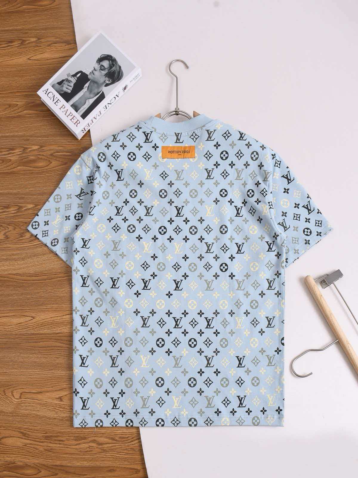 Spring and summer new embroidered printed short sleeved T-shirt