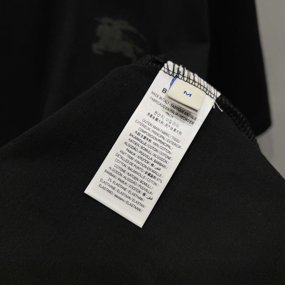 Embroidered T-shirt with 10000 stitches in front and back