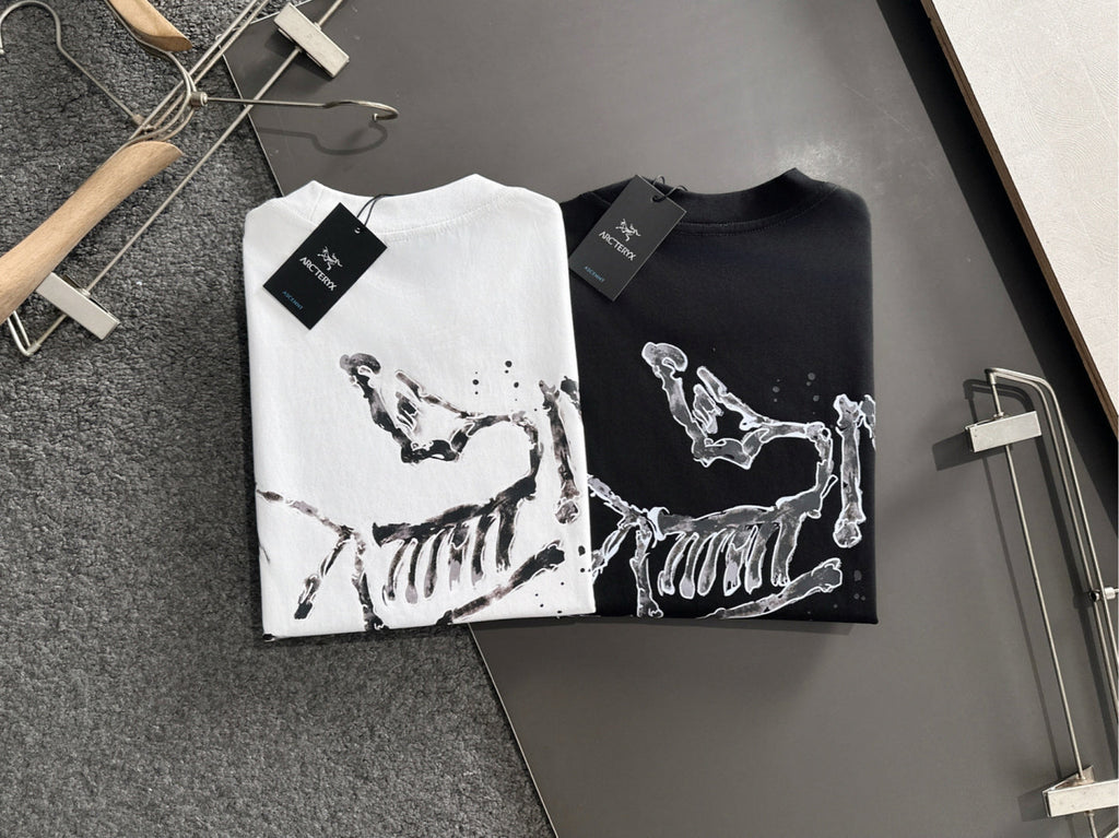 Summer new round neck pure cotton short sleeved T-shirt