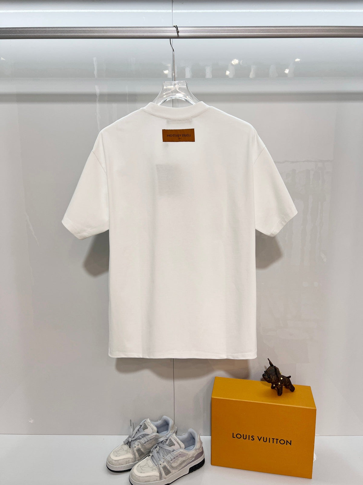 New painted letter short sleeved shirt