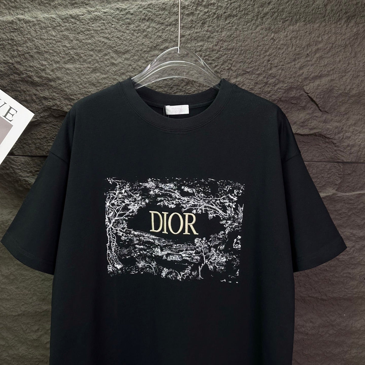 New Embroidery 🪡 Letter logo couple's short sleeved T-shirt