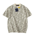 All-Over Print Knit T-Shirt