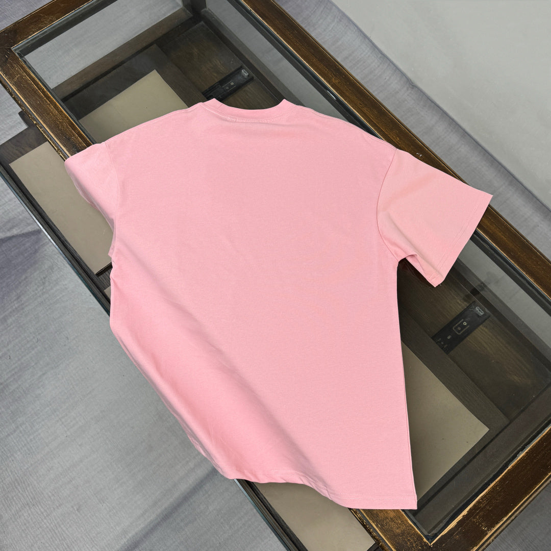 Latest short sleeved round neck T-shirt