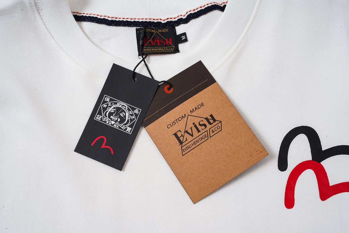 New Seagull Big M Horse Year Printed Casual Loose Round Neck Short Sleeve T-shirt