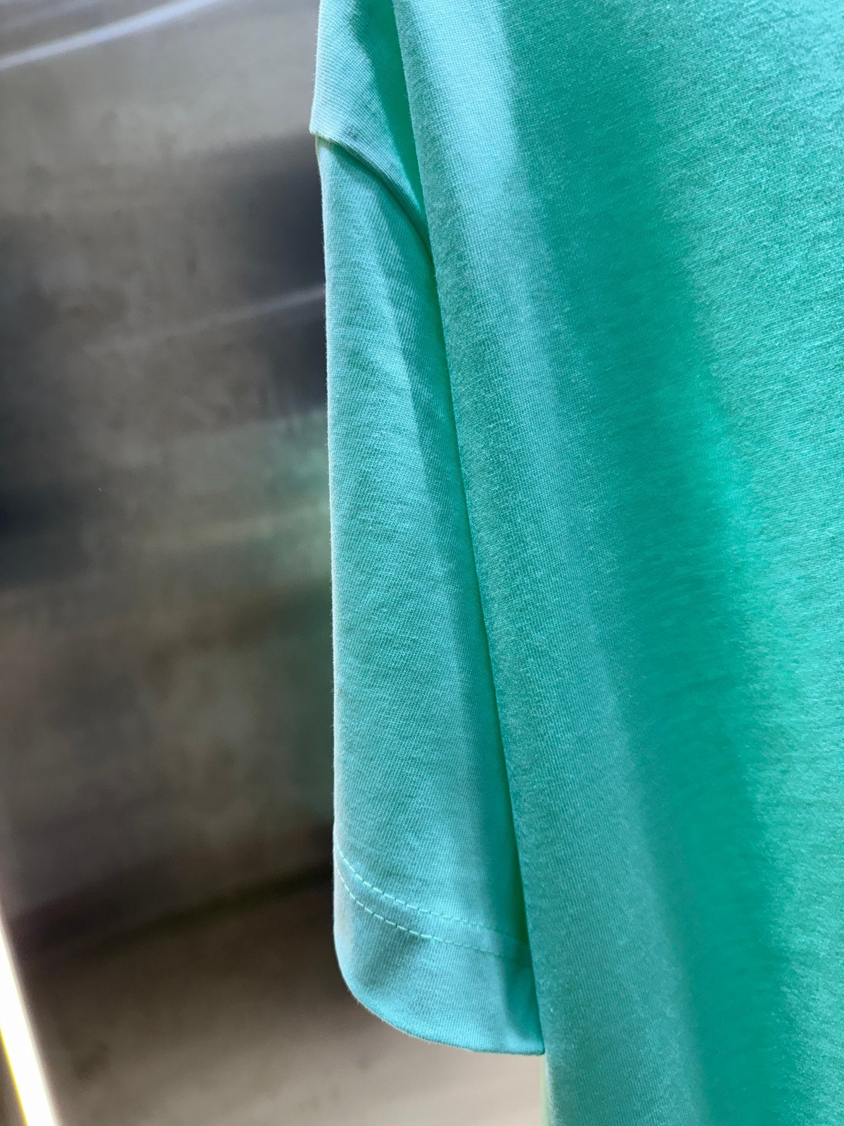 Spring and summer new classic small label color card round neck couple short sleeved T-shir
