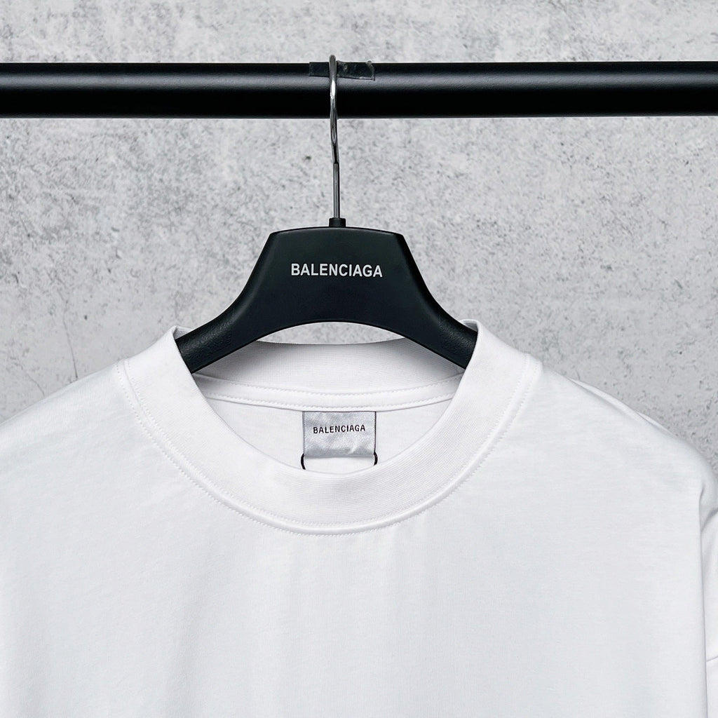 3M printed short sleeved T-shirt with letter embroidery