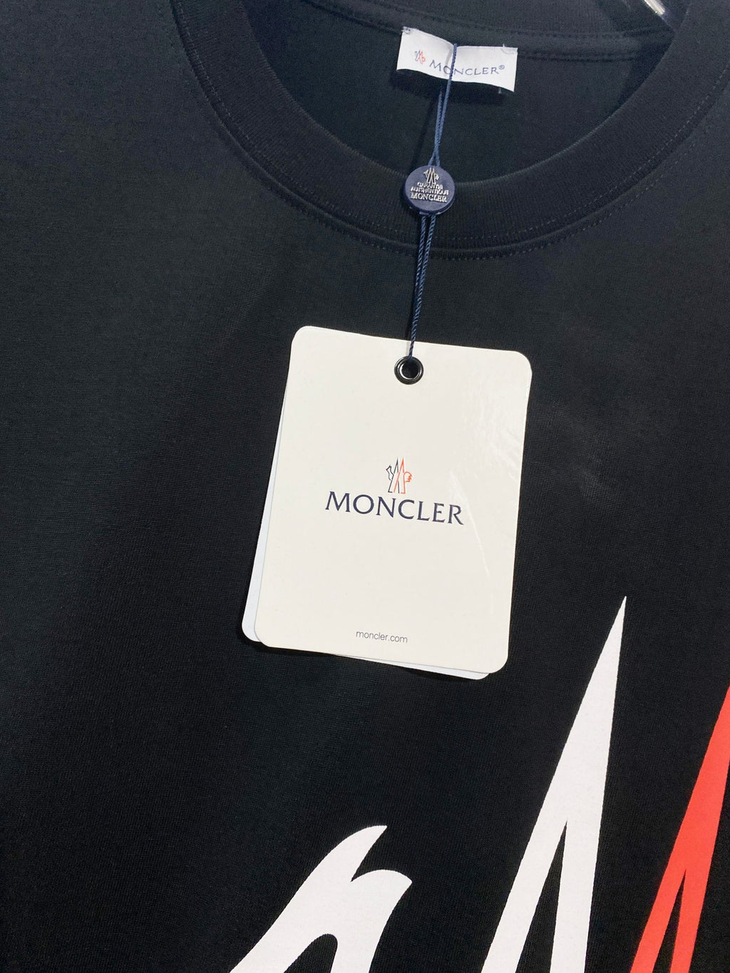 Arm Zhangzi Color blocked Round Neck T-shirt