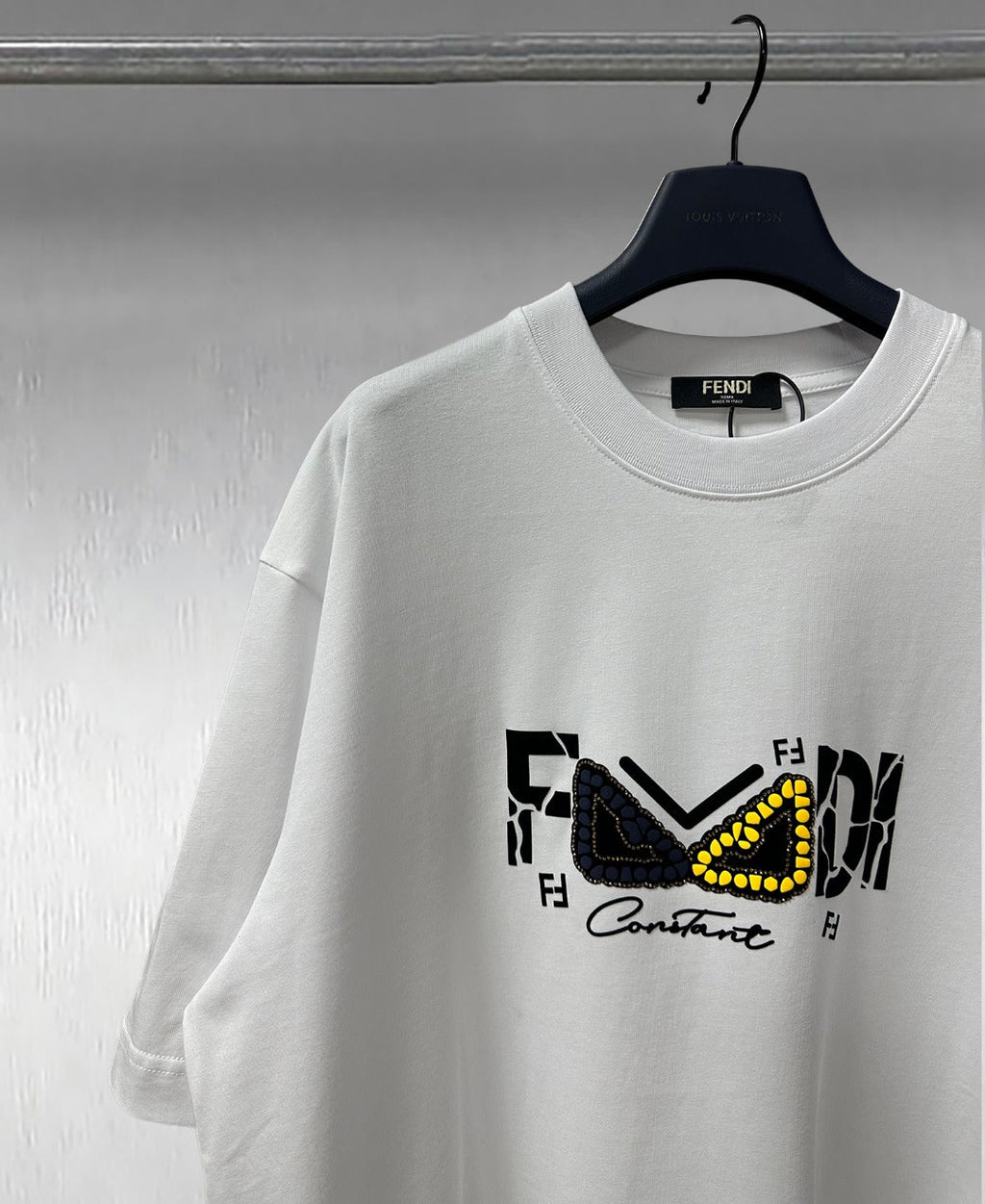 High end rhinestone cloth sticker technology T-shirt short sleeved