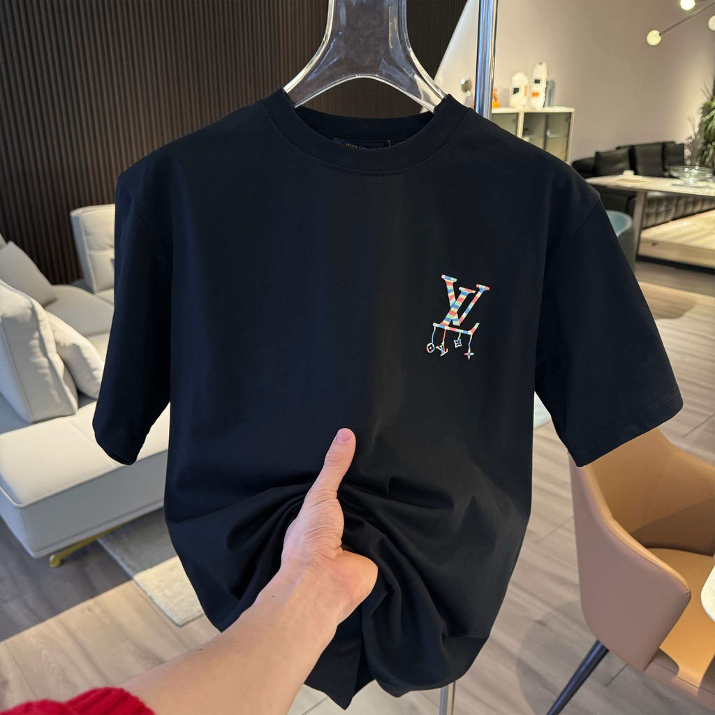 26ss new embroidered short sleeved shirt