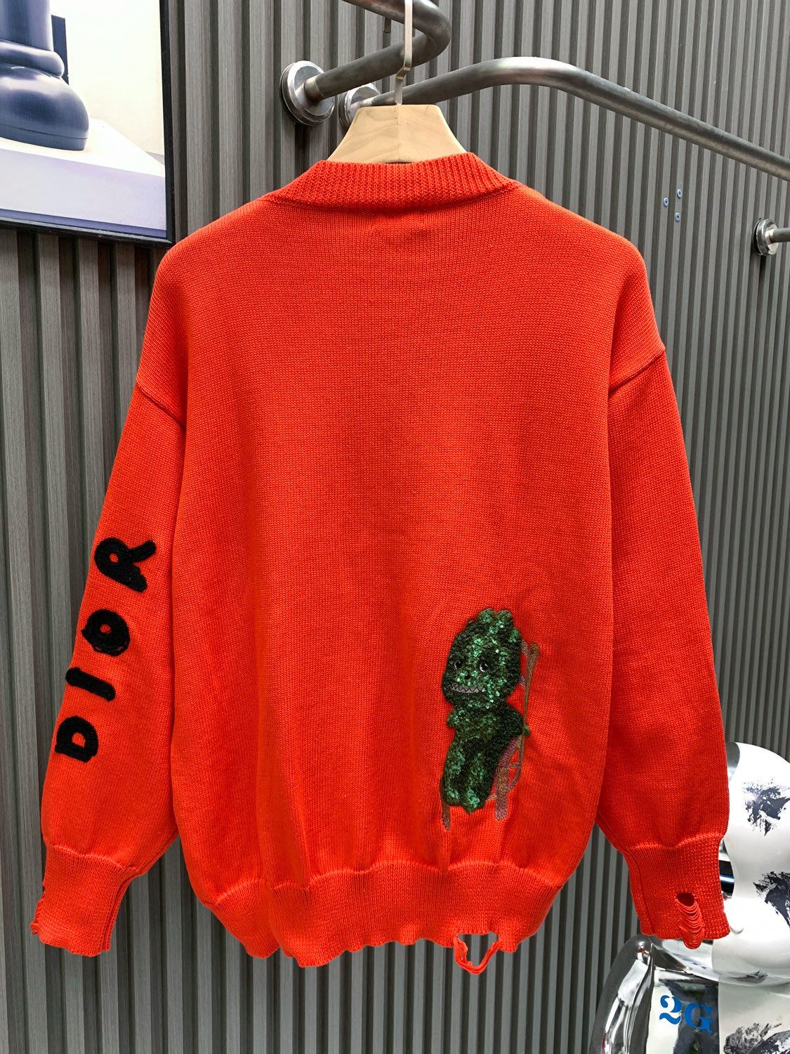 Sheep wool blended plain knitted sweater