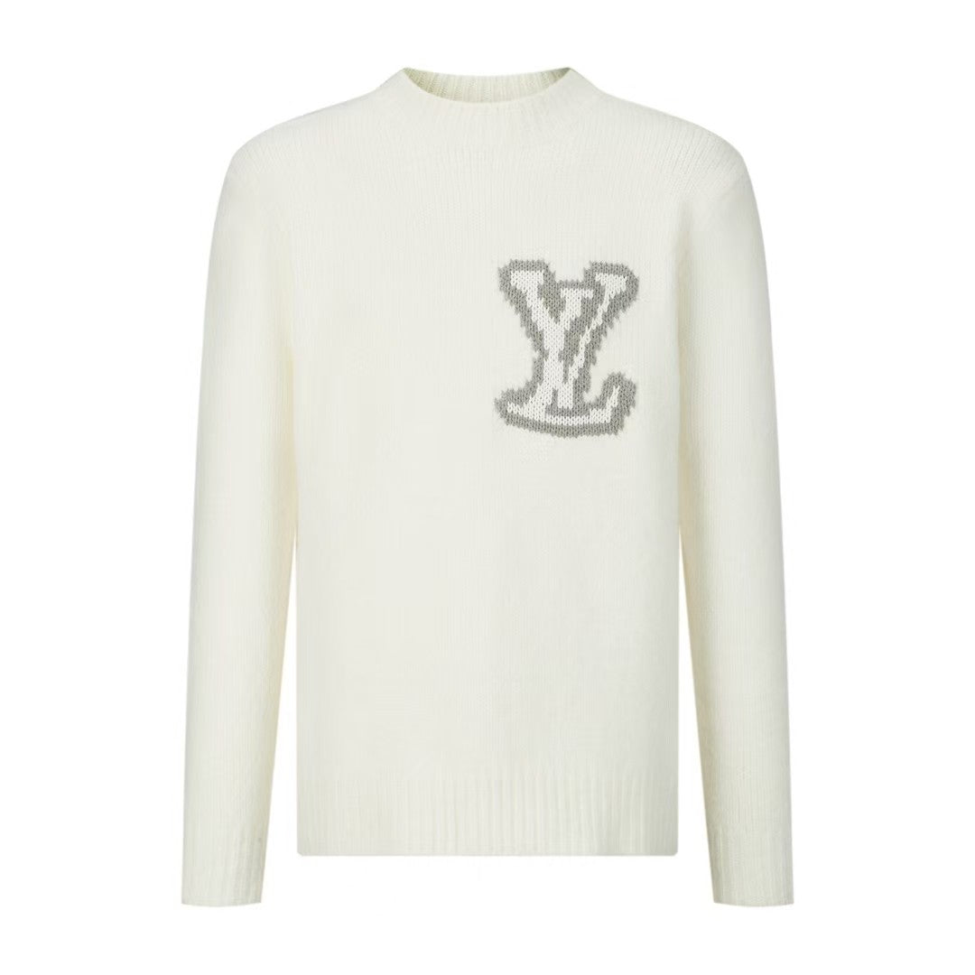 Mirror Logo Inlaid Sweater