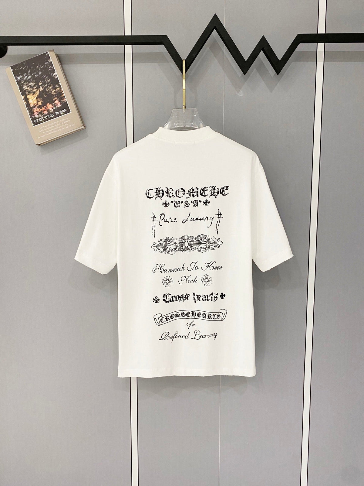 New Spring Short Sleeve Round Neck T-Shirt-4